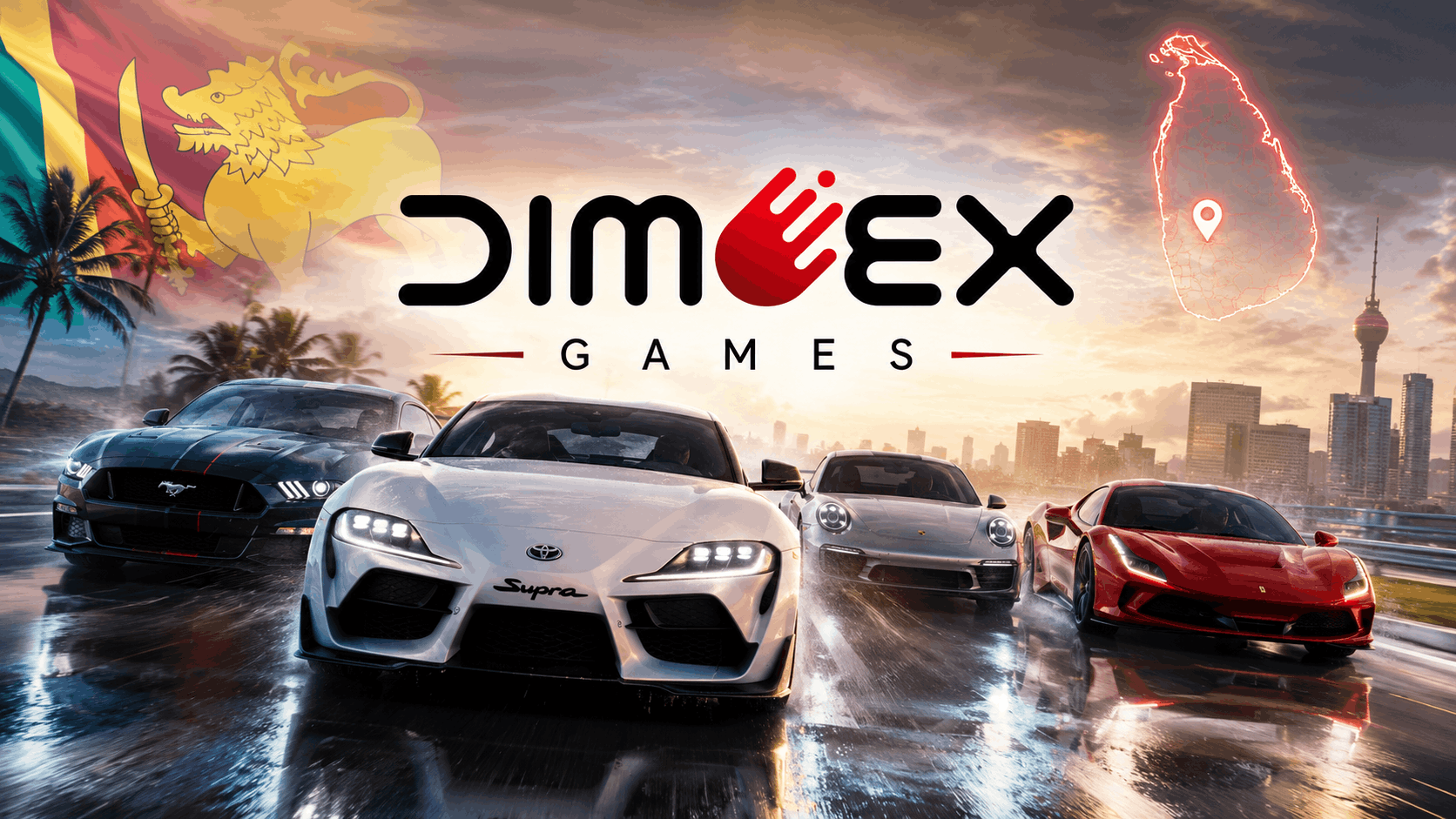 Car game simulator cover
